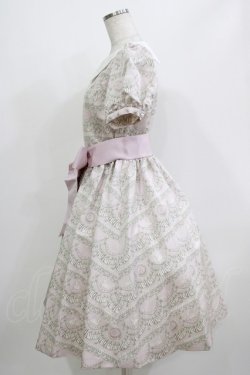 画像2: Q-pot. / スワンレイクケーキパフスリーブドレス  ピンク H-26-04-12-003-QP-OP-KB-ZH