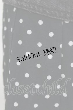 画像5: HYSTERIC GLAMOUR / ドット×デニムスカート  ブラック H-26-04-12-032-PU-SK-KB-ZH