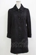 画像1: HYSTERIC GLAMOUR / レオパードライトコート  黒 H-26-04-12-033-PU-CO-KB-ZTC047 (1)