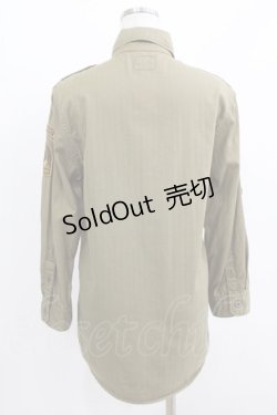 画像3: HYSTERIC GLAMOUR / ワッペンシャツ  カーキ H-26-04-12-034-PU-BL-KB-ZH