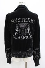 画像3: HYSTERIC GLAMOUR / ラメリブZIPブルゾン  ブラック H-26-04-12-036-PU-JA-KB-ZTC023 (3)
