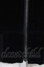 画像4: HYSTERIC GLAMOUR / ラメリブZIPブルゾン  ブラック H-26-04-12-036-PU-JA-KB-ZTC023 (4)