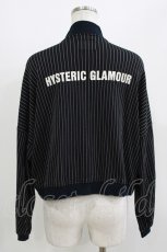 画像3: HYSTERIC GLAMOUR / ストライプブルゾンカーデ  ブラック H-26-04-12-039-PU-TO-KB-ZH (3)