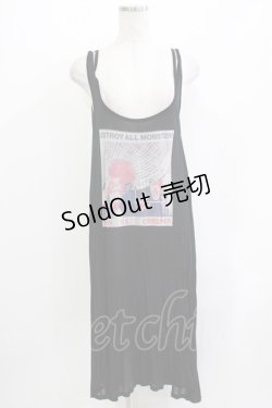 画像1: HYSTERIC GLAMOUR / シアーノースリーブワンピース  ブラック H-26-04-12-041-PU-OP-KB-ZH