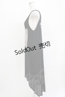 画像2: HYSTERIC GLAMOUR / シアーノースリーブワンピース  ブラック H-26-04-12-041-PU-OP-KB-ZH