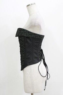 画像2: Qutie Frash / オーバーバストコルセット  カーキ H-26-04-12-048-QU-TO-KB-ZH