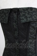 画像4: Qutie Frash / オーバーバストコルセット  カーキ H-26-04-12-048-QU-TO-KB-ZH (4)