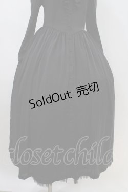 画像5: EXCENTRIQUE / ヴィンテージ・サテンドレス 0/S ブラック H-26-04-12-1005-EL-OP-KB-ZH