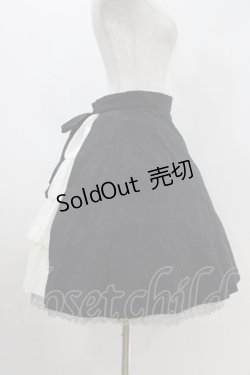 画像2: Moi-meme-Moitie / JQバッスルスカート 3 黒×白 H-26-04-12-1006-MO-SK-KB-ZH