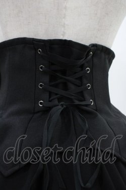 画像5: Moi-meme-Moitie / コルセット付ランダムスカート  ブラック H-26-04-12-1007-MO-SK-KB-ZH