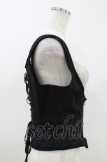 画像2: EXCENTRIQUE / バロックベスト M/L ブラック H-26-04-12-1010-EL-TO-KB-ZH (2)