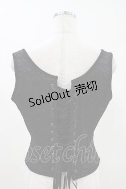 画像3: EXCENTRIQUE / バロックベスト M/L ブラック H-26-04-12-1010-EL-TO-KB-ZH