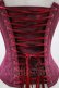 画像5: abilletage / レースプリントロングコルセット 3 ワイン H-26-04-12-1011-GO-TO-KB-ZH (5)