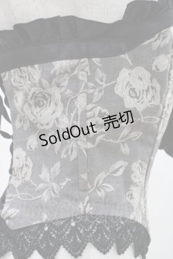 画像4: Moi-meme-Moitie / 薔薇JQビスチェ  グレー H-26-04-12-1012-MO-TO-KB-ZH