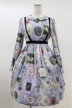 画像1: MILK / WALL DECOドレス  ラベンダーベース H-26-04-12-1002-ML-OP-KB-ZH