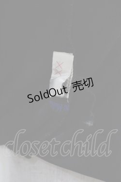 画像5: Moi-meme-Moitie / チュール編み上げカットソー  ブラック H-26-04-12-1014-MO-TO-KB-ZH