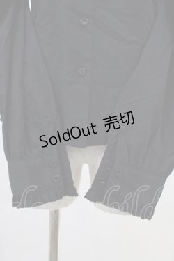 画像5: Moi-meme-Moitie / バラスカラップレースタイ付ブラウス  ブラック H-26-04-12-1015-MO-BL-KB-ZH