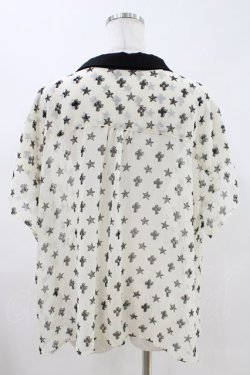 画像2: WORLD WIDE LOVE！(Rydia) / プリントシアーシャツ  アイボリー H-26-04-12-1017-PU-BL-KB-ZH