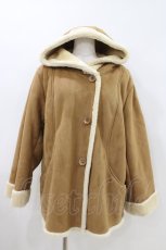 画像1: Franche Lippee / ムートン風ショートコート  ブラウン H-26-04-12-1020-LO-CO-KB-ZTC068 (1)
