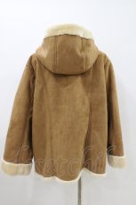 画像2: Franche Lippee / ムートン風ショートコート  ブラウン H-26-04-12-1020-LO-CO-KB-ZTC068 (2)
