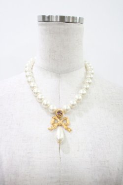 画像2: Q-pot. / リトルレディーパールネックレス  ゴールド H-26-04-12-1022-QP-AC-KB-ZH