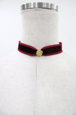 画像2: Q-pot. / エラベルシアワセベルベットリボンチョーカー  レッド H-26-04-12-1024-QP-AC-KB-ZH (2)