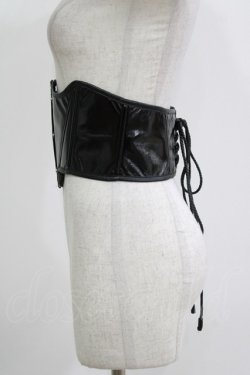 画像2: PUNK RAVE / ショートコルセット  ブラック H-26-04-12-051-PU-ZA-KB-ZH