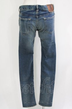 画像3: HYSTERIC GLAMOUR / ダメージデニムパンツ S ブルー H-26-04-12-053-PU-PA-KB-ZH