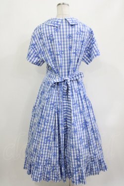 画像3: Jane Marple / Picnic cloth joyfulドレス M ブルー H-26-04-12-005-JM-OP-KB-ZH