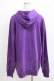 画像3: SEX POT ReVeNGe / チェーンフードプルパーカー  紫 H-26-04-12-056-SP-TO-KB-ZH (3)