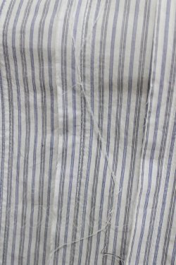 画像4: MILKBOY / DAMAGE STRIPE SHIRT  オフ×ブルー H-26-04-12-058-MB-BL-KB-ZH