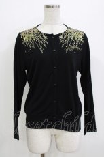 画像1: HYSTERIC GLAMOUR / スパンコールカーディガン  ブラック H-26-04-12-060-PU-TO-KB-ZH (1)