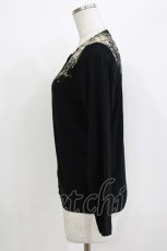 画像2: HYSTERIC GLAMOUR / スパンコールカーディガン  ブラック H-26-04-12-060-PU-TO-KB-ZH (2)
