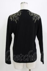 画像3: HYSTERIC GLAMOUR / スパンコールカーディガン  ブラック H-26-04-12-060-PU-TO-KB-ZH (3)