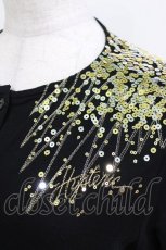 画像4: HYSTERIC GLAMOUR / スパンコールカーディガン  ブラック H-26-04-12-060-PU-TO-KB-ZH (4)