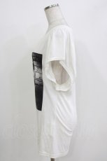 画像2: HYSTERIC GLAMOUR / プリントギャザースリーブカットソー  オフホワイト H-26-04-12-065-PU-TO-KB-ZH (2)