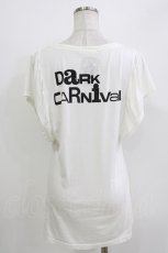 画像3: HYSTERIC GLAMOUR / プリントギャザースリーブカットソー  オフホワイト H-26-04-12-065-PU-TO-KB-ZH (3)
