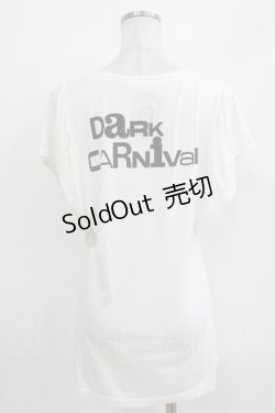 画像3: HYSTERIC GLAMOUR / プリントギャザースリーブカットソー  オフホワイト H-26-04-12-065-PU-TO-KB-ZH