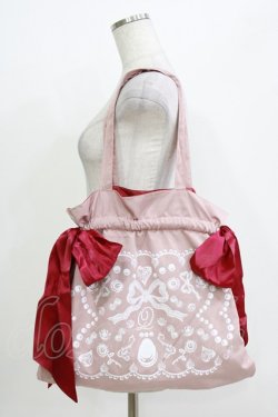 画像1: Q-pot. / 2Wayリボントート  Little Lady/ピンク H-26-04-12-068-QP-BG-KB-ZH