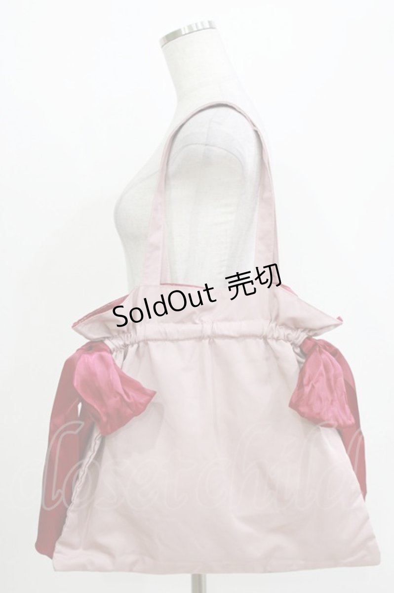 画像2: Q-pot. / 2Wayリボントート  Little Lady/ピンク H-26-04-12-068-QP-BG-KB-ZH (2)