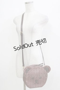 画像1: Q-pot. / ビターチョコレート・ベアークロスボディーバッグ  ビターチョコレート H-26-04-12-069-QP-BG-KB-ZH
