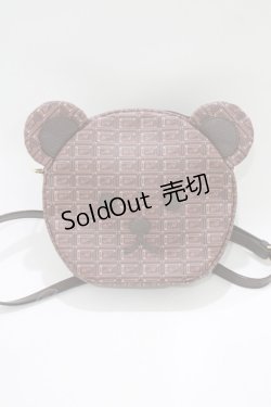 画像2: Q-pot. / ビターチョコレート・ベアークロスボディーバッグ  ビターチョコレート H-26-04-12-069-QP-BG-KB-ZH