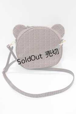 画像3: Q-pot. / ビターチョコレート・ベアークロスボディーバッグ  ビターチョコレート H-26-04-12-069-QP-BG-KB-ZH