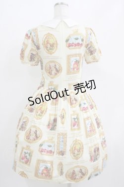 画像3: Jane Marple / Anniversaryフレームパフスリーブワンピース  アイボリー H-26-04-12-001-JM-OP-KB-ZH