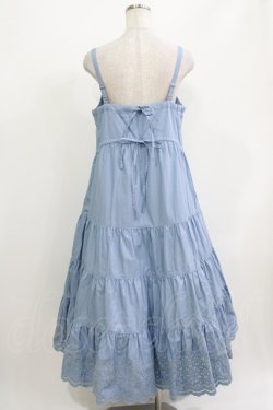 画像3: Jane Marple Dans Le Salon / Typewriter lace tiered dress M ブルー H-26-04-12-008-JM-OP-KB-ZH