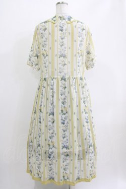 画像3: Jane Marple Dans Le Salon / Pale rosesリンクルドレス M イエロー H-26-04-12-010-JM-OP-KB-ZH