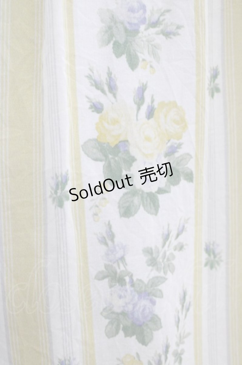 画像4: Jane Marple Dans Le Salon / Pale rosesリンクルドレス M イエロー H-26-04-12-010-JM-OP-KB-ZH (4)