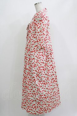 画像2: Jane Marple Dans Le Salon / Falling cherriesダブルリボンドレス M オフホワイト H-26-04-12-013-JM-OP-KB-ZH