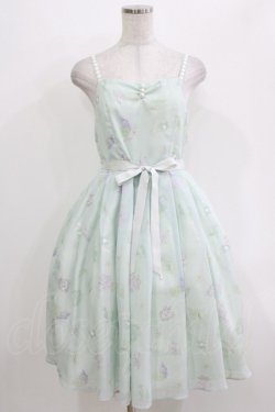 画像1: Emily Temple cute / Mystical Seaキャミワンピース  アクアグリーン H-26-04-12-018-ET-OP-KB-ZH