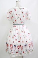 画像3: Leur Getter / Cherry Berry袖付ワンピース M ホワイト H-26-04-12-002-LU-OP-KB-ZH (3)